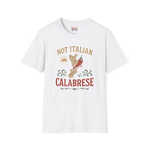 Not Italian, Calabrese | Map T-Shirt