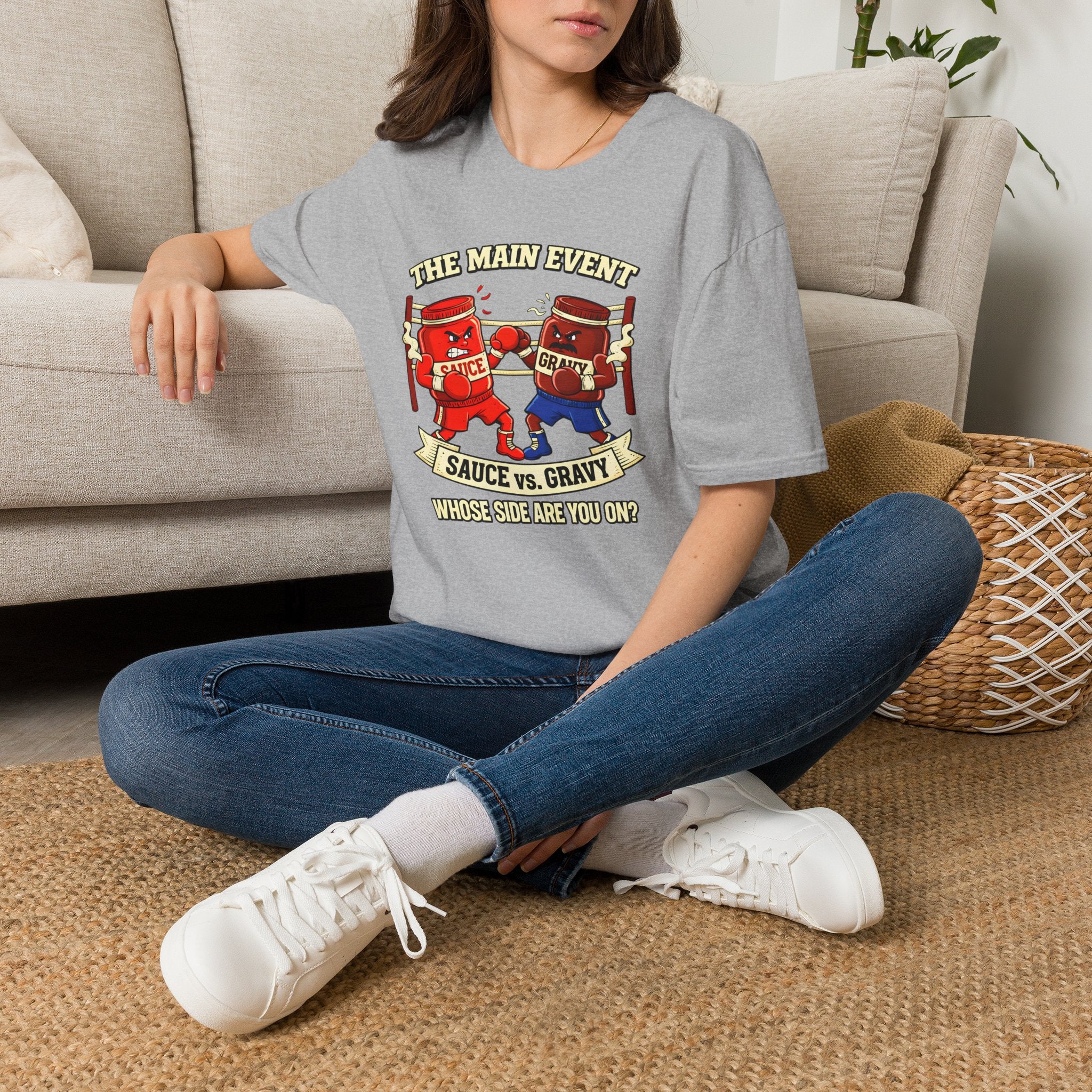 Sauce vs. Gravy | The Main Event T-Shirt