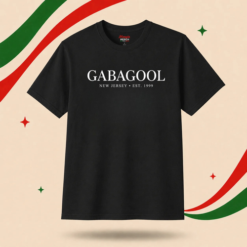 Gabagool T-Shirt | New Jersey Est. 1999