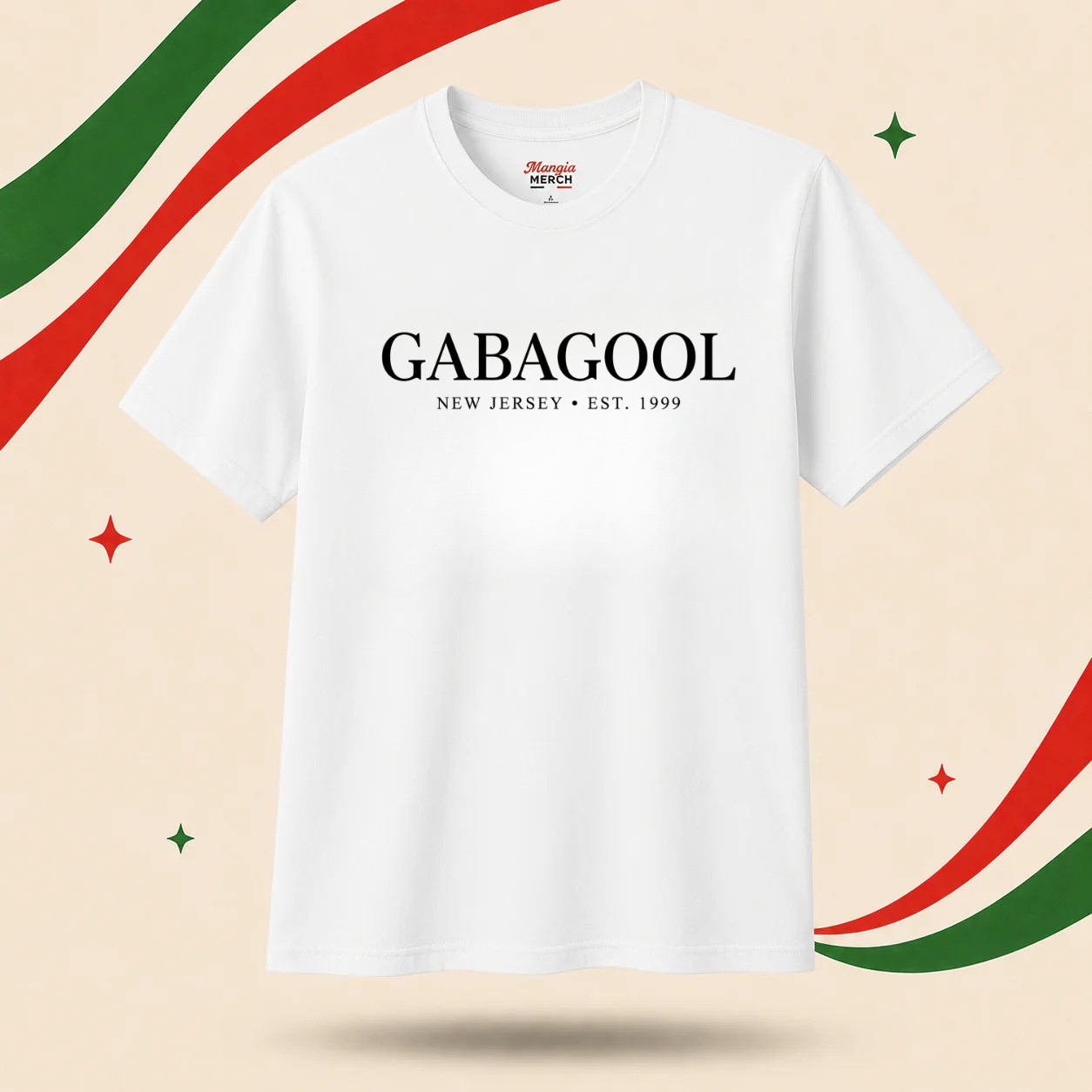 Gabagool T-Shirt | New Jersey Est. 1999