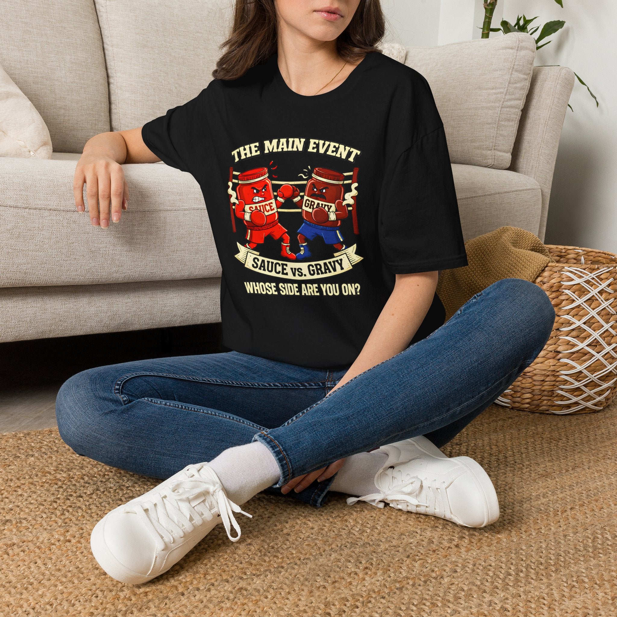 Sauce vs. Gravy | The Main Event T-Shirt