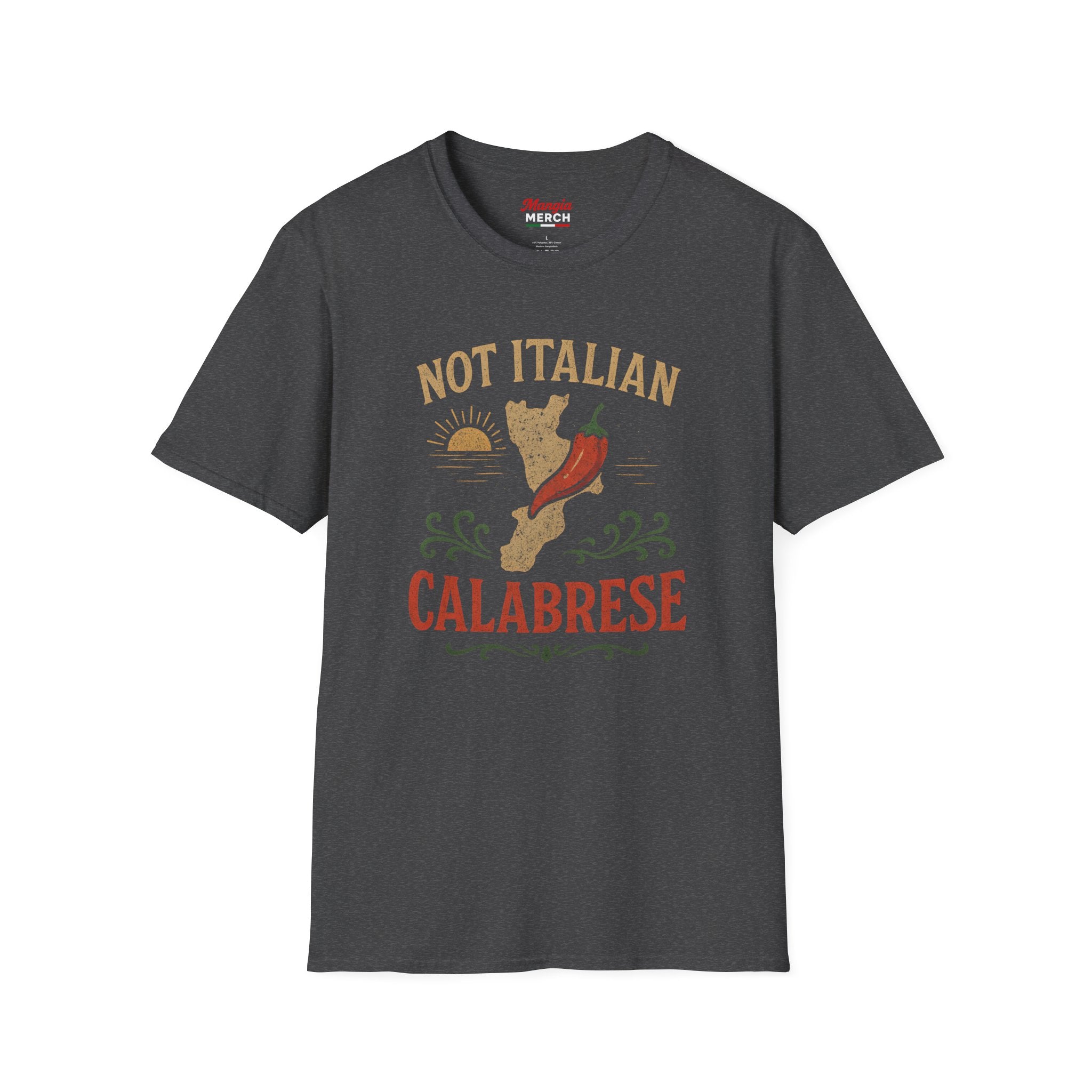 Not Italian, Calabrese | Map T-Shirt